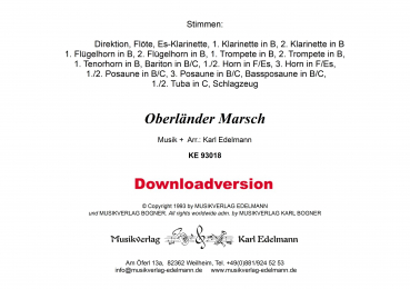 Oberländer Marsch - Download